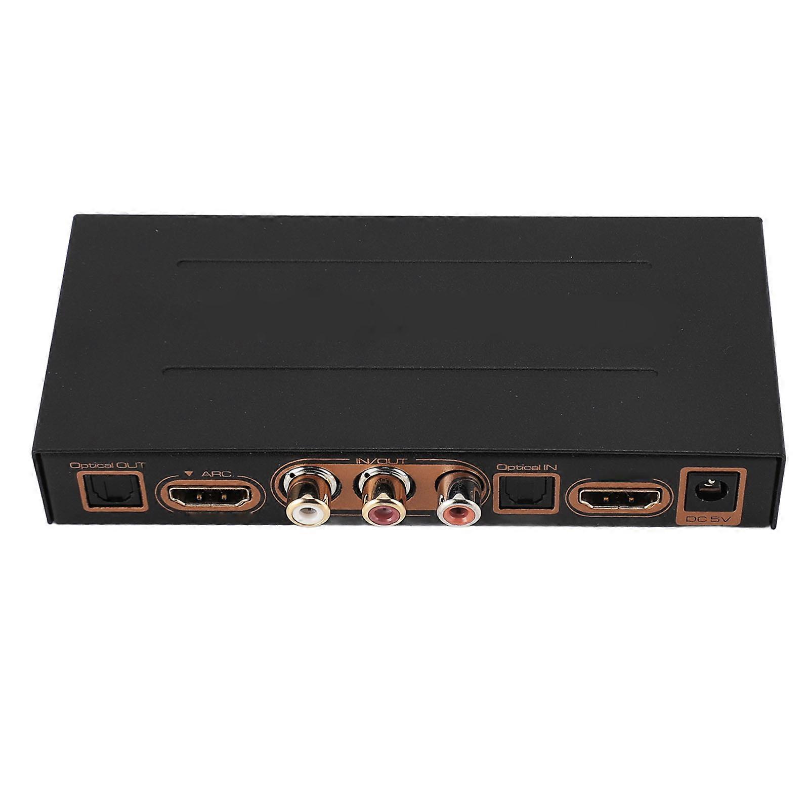 HD Multimedia Interface Extractor 5.1CH 4K ARC Digital Fiber Optic