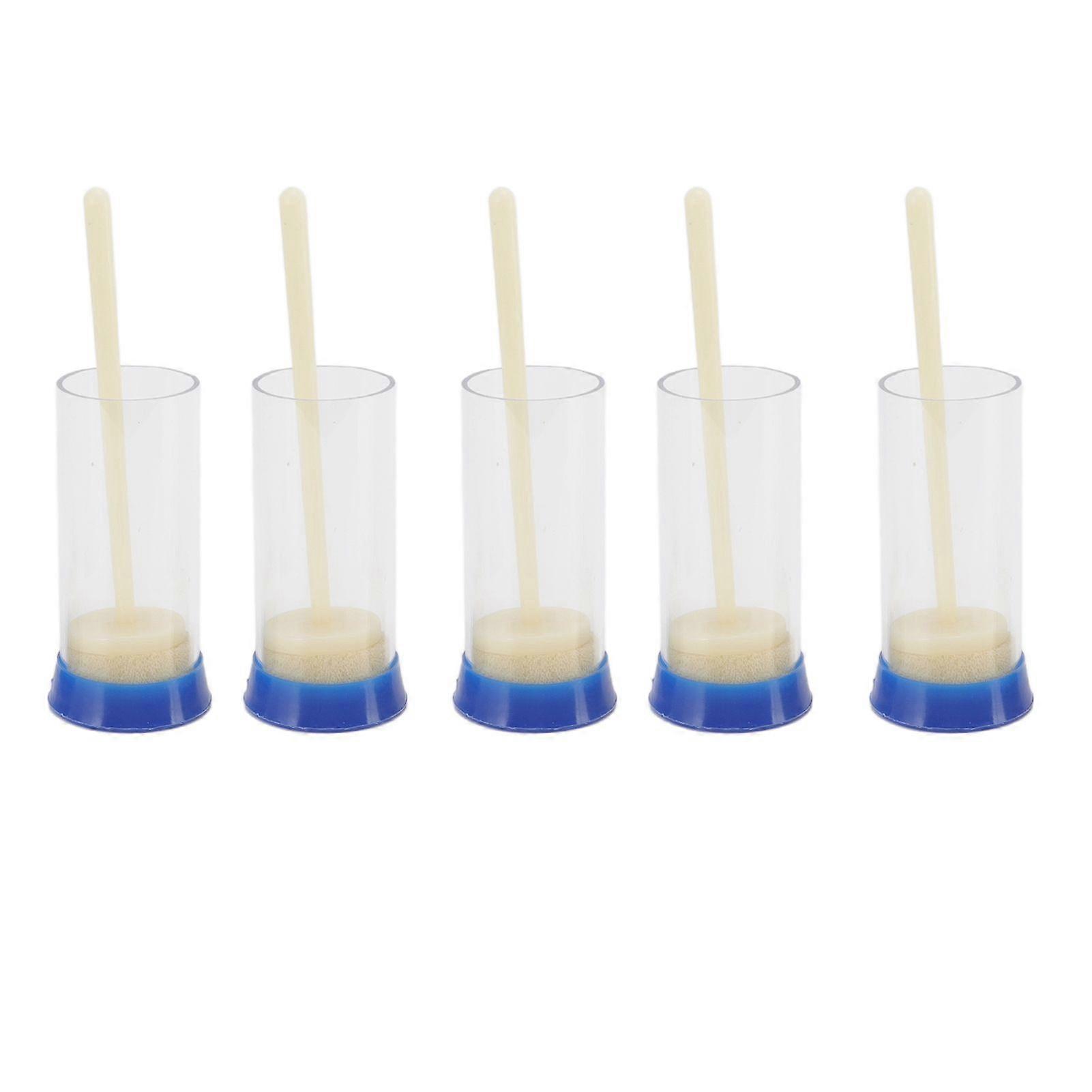 5Pcs Queen Bee Marking Cage Soft Safe Lightweight Queen Bee Marking Cage Bottle Marker for Gardening Potted Plants