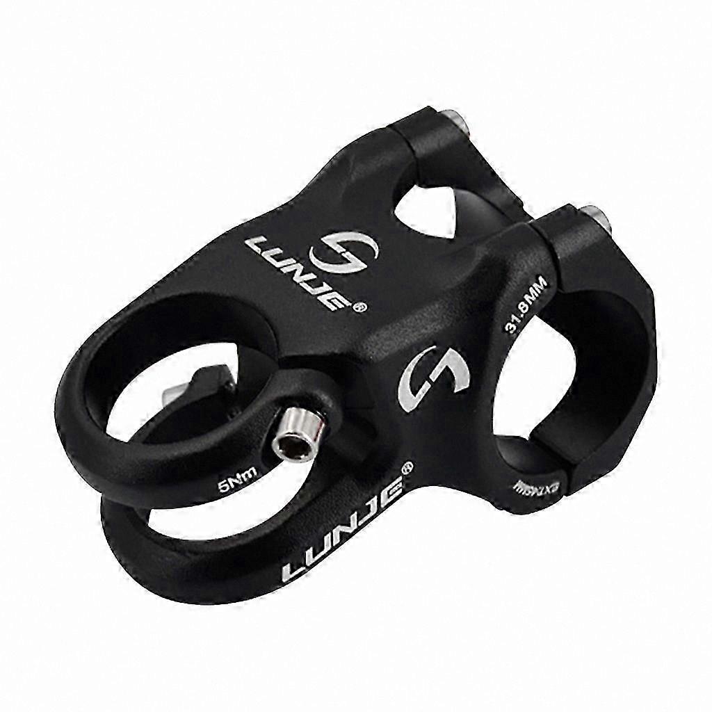 Ultra-Light 31.8mm Bicycle Stem for MTB Handlebars, 28.6mm Clamp, Short Riser Design for Enhanced Control and Performance, Red