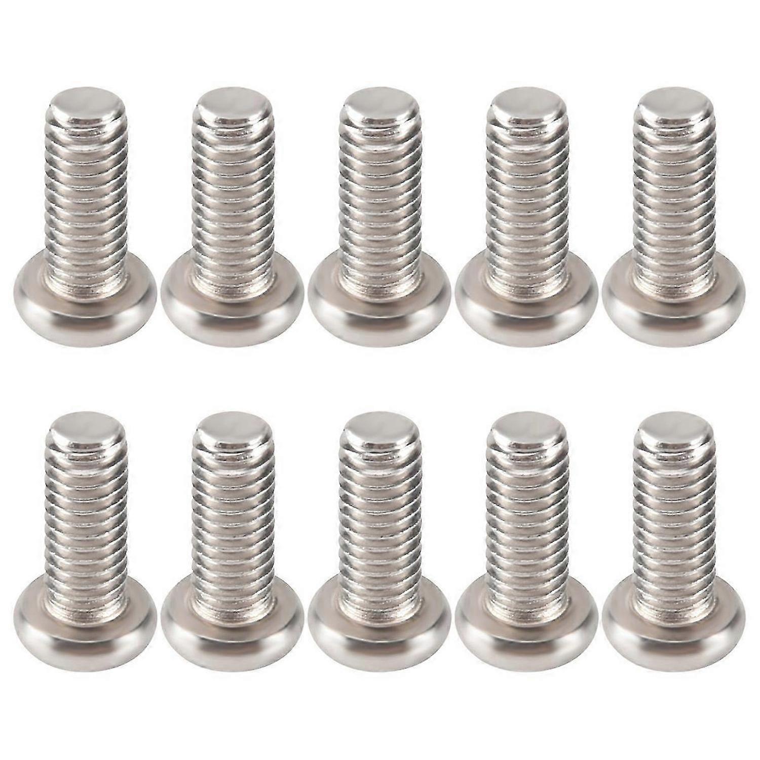 10 Pieces Computer TV LCD Monitor Stand Bracket Mounting Screw M4x10mm