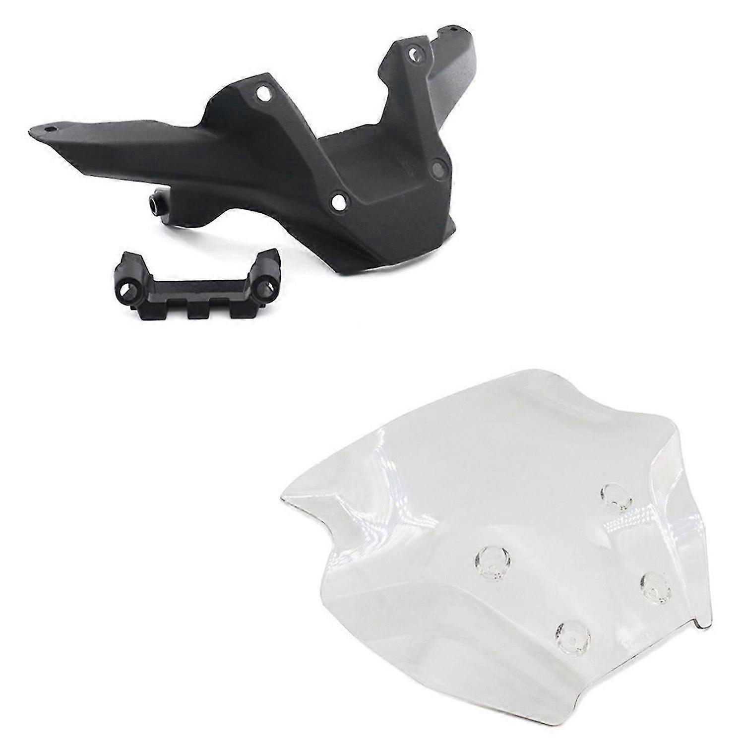 Motorcycle Tuning Accessories for MT-09 SP 2024 Front Windscreen Windscreen Deflectors Black &