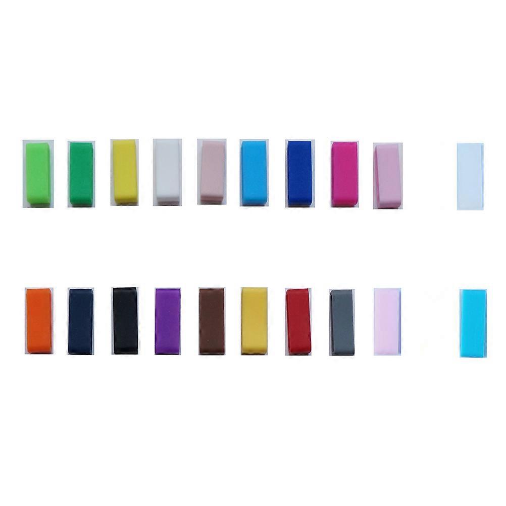 Ring Loop Keeper for Silicon Watchband 8Pcs Anti-Fall Colorful Pack