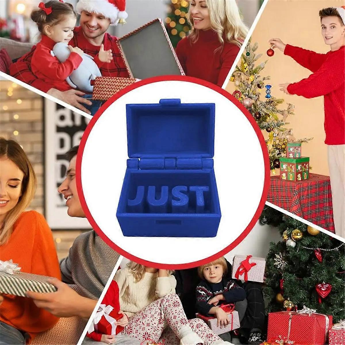 Funny Prank Box Storage Box Just in Case Prank Stuff Desk Decor