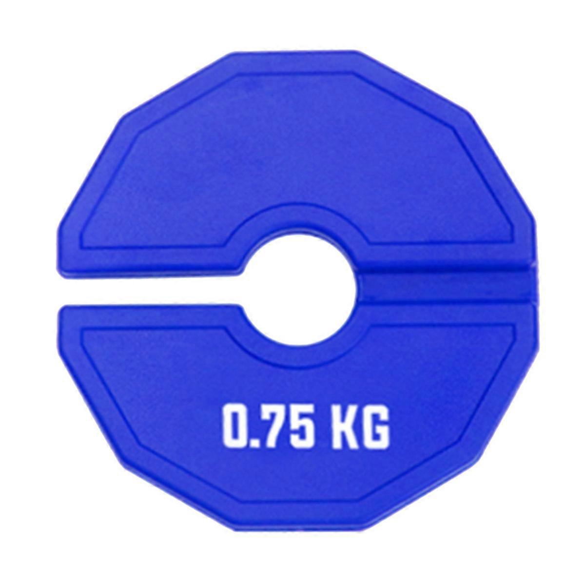 0.75kg Gym Micro-Type Plates Dumbbell Fractional Weight Plate Rubber Add-on Weights for Strength Training