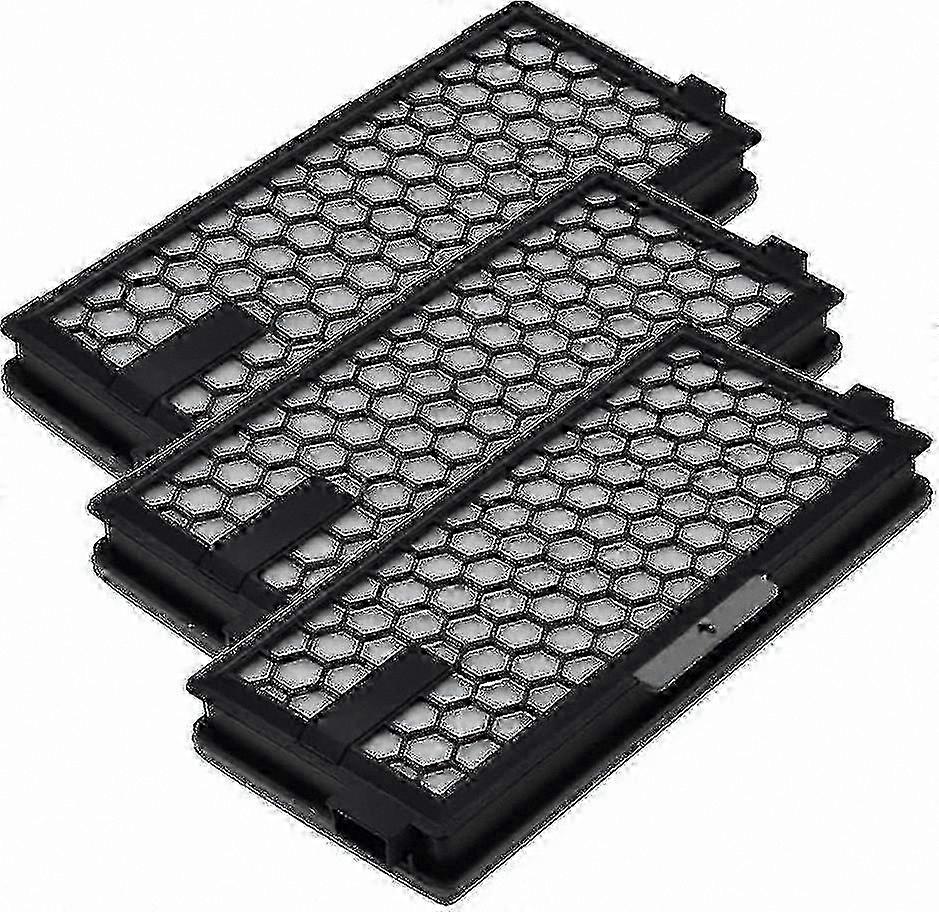 Vacuum Cleaner Filter Set for Miele C2 C3 Models - 3 Pack Replacement Filters