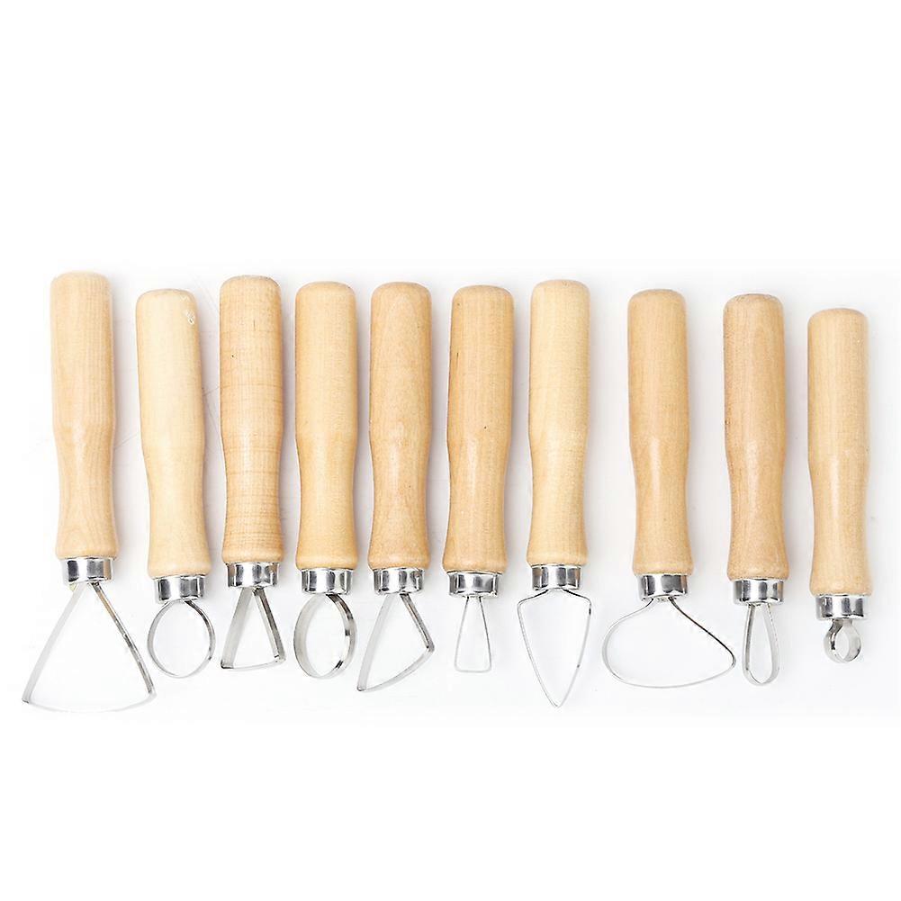 10 Piece Sculpting, Modeling, Pottery, Wax and Soap Making Tool Set