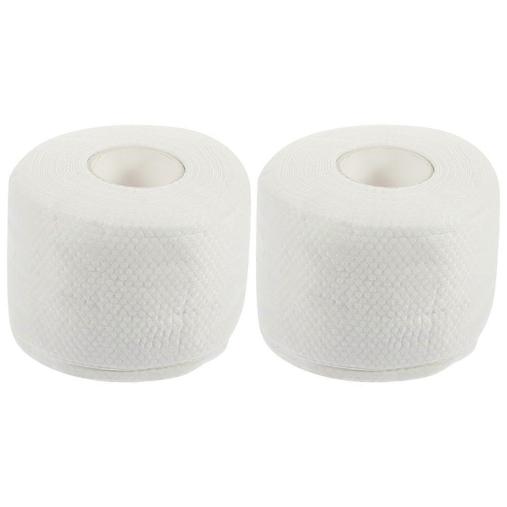 6 Rolls Disposable Face Towel For General Users Travel Home Use 13x13x10cm High Absorption Facial Cleansing