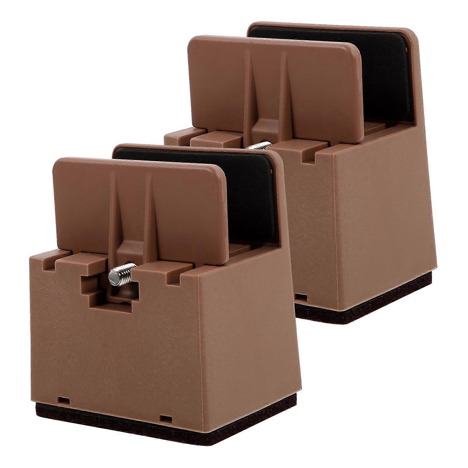 Table Risers Adjustable Furniture Riser for 6Pcs Desk and Bed Lift