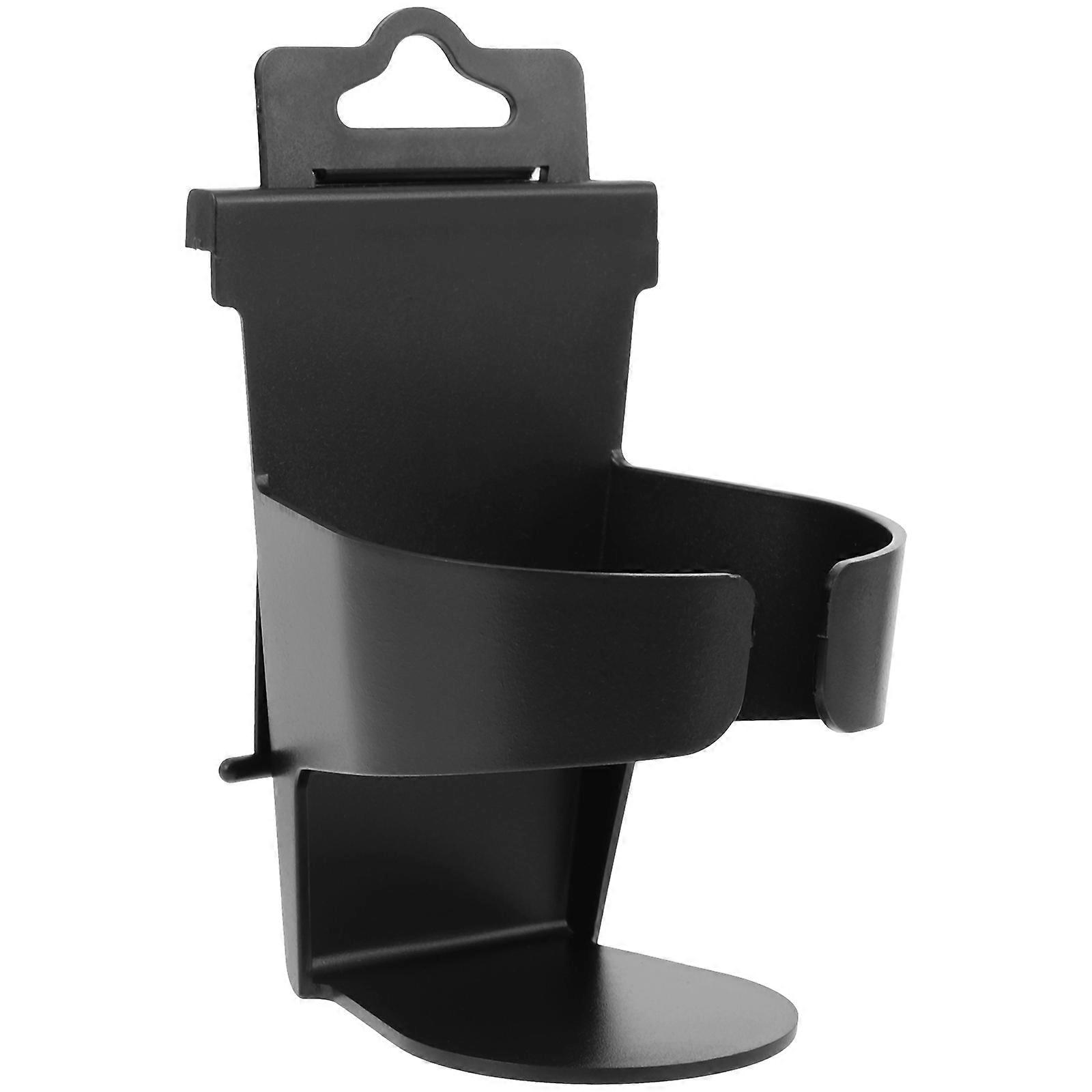 Vehicle Headrest Cup Holder for Storage 4Pcs Black ABS Material