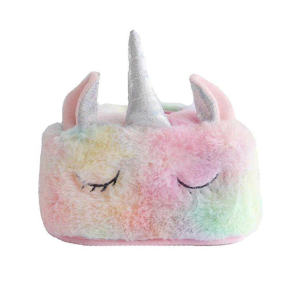 Restaurant Napkin Box Unicorn for Storage Use 3Pcs Pink Tissue Holder