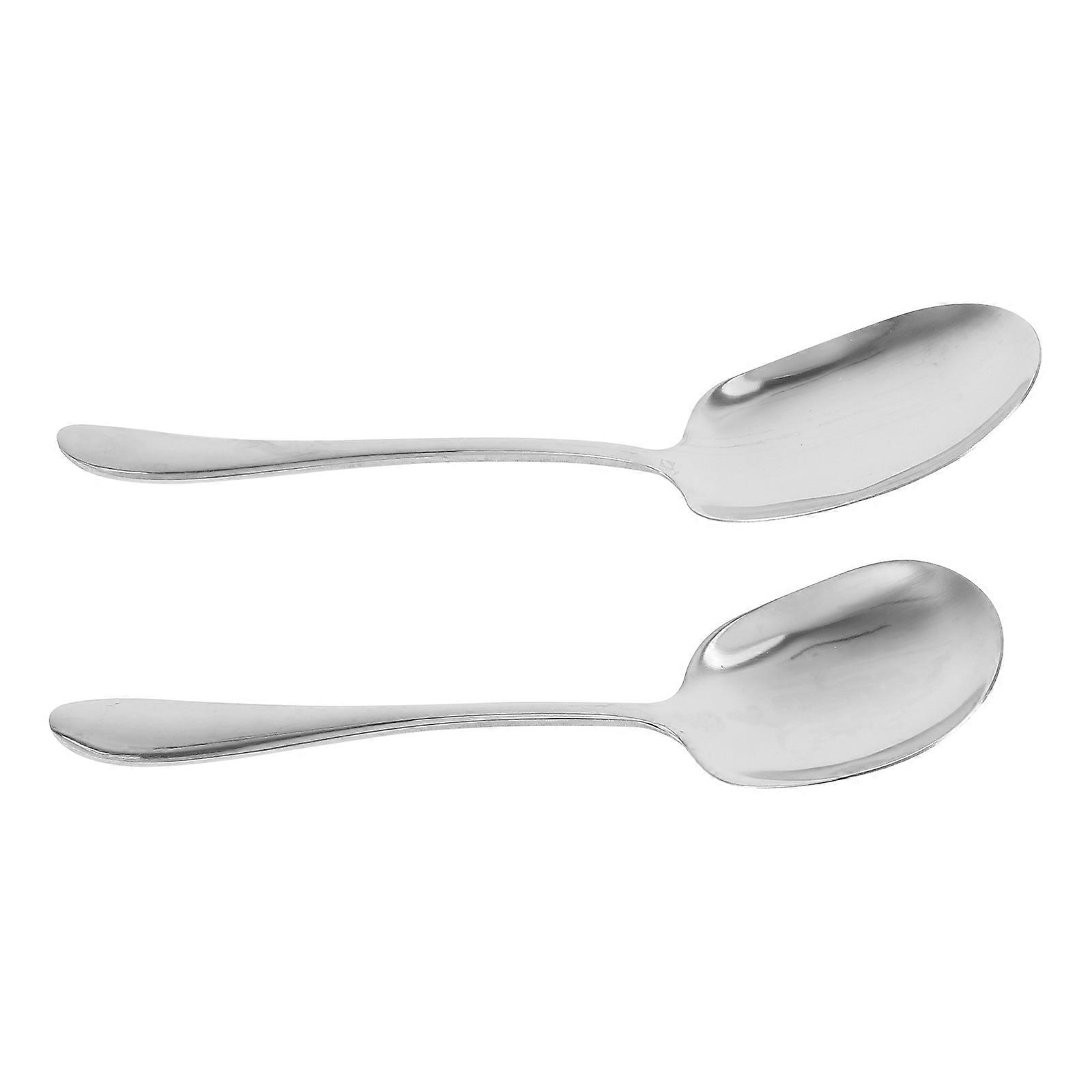 Kitchen Use Stainless Steel Serving Spoon Common Spoon 4Pcs