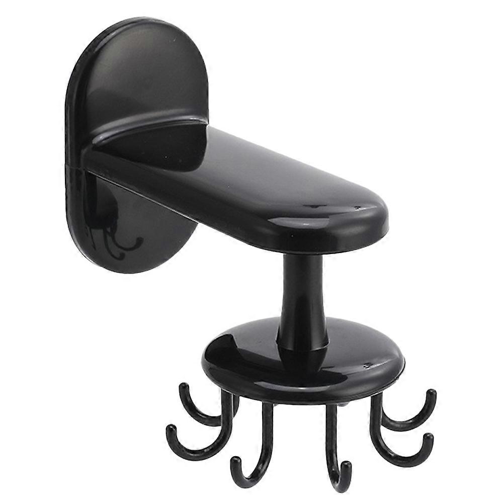 Wall Mounted Kitchen Utensil Hooks Rotatable Hook for Hanging 4Pcs