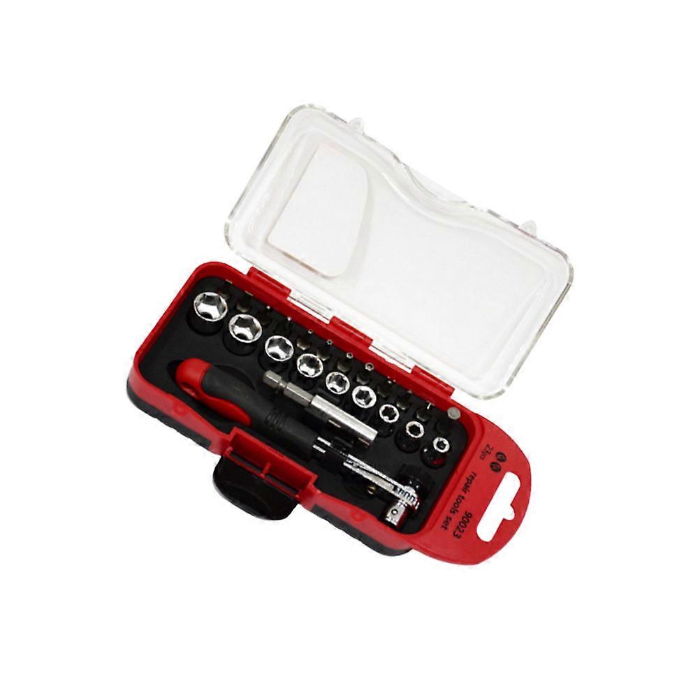 Set Ratchet Screwdriver for Repair 23Pcs Extension Set