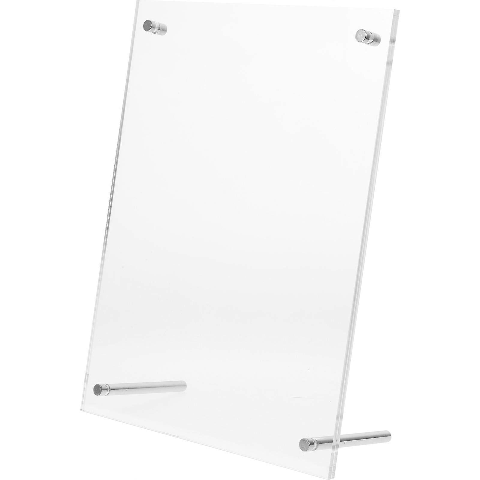 Clear Picture Frame Acrylic Desktop Display Frame for Decoration 4Pcs