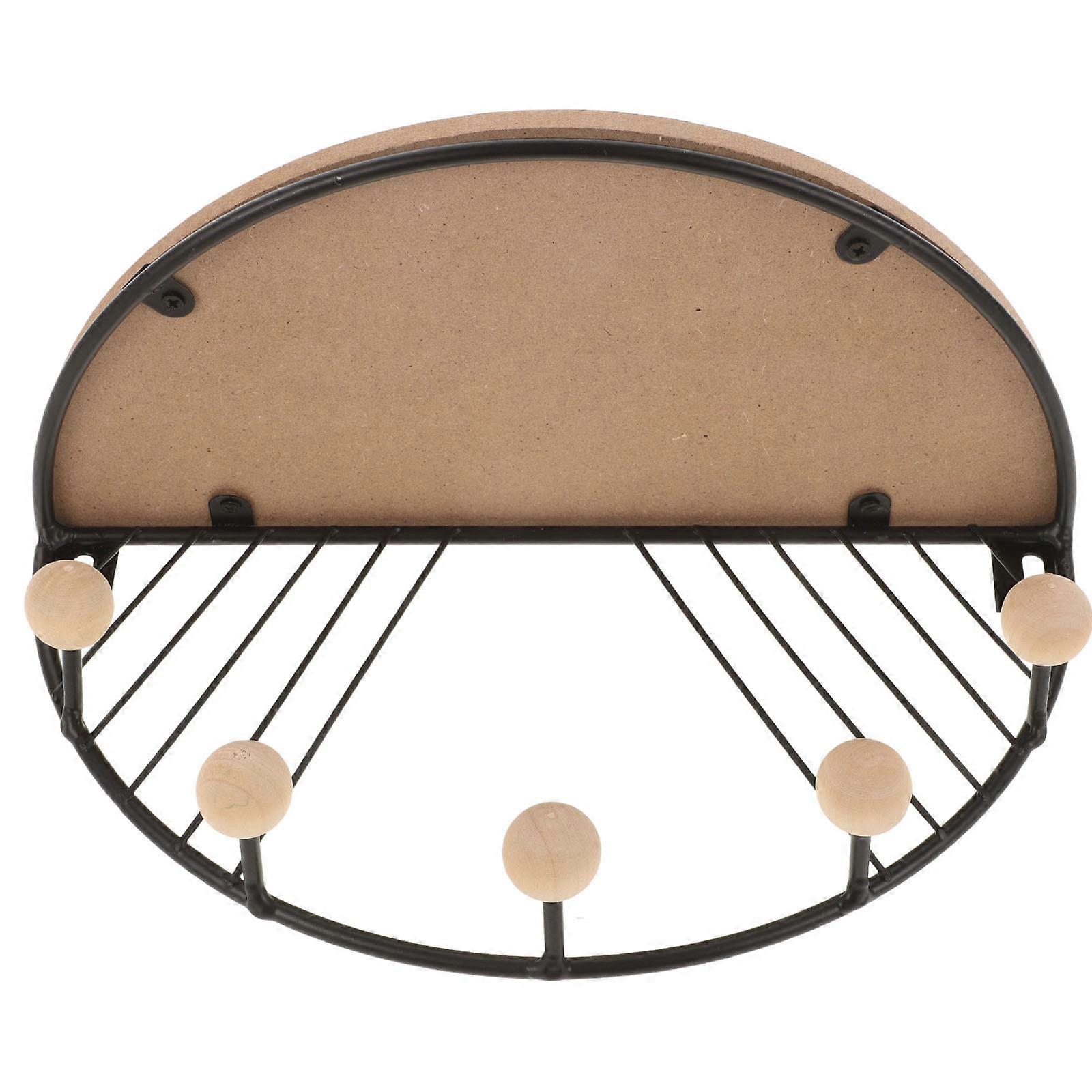 Wall Mounted Floating Shelf for Kitchen Use 4Pcs Decorative Holder