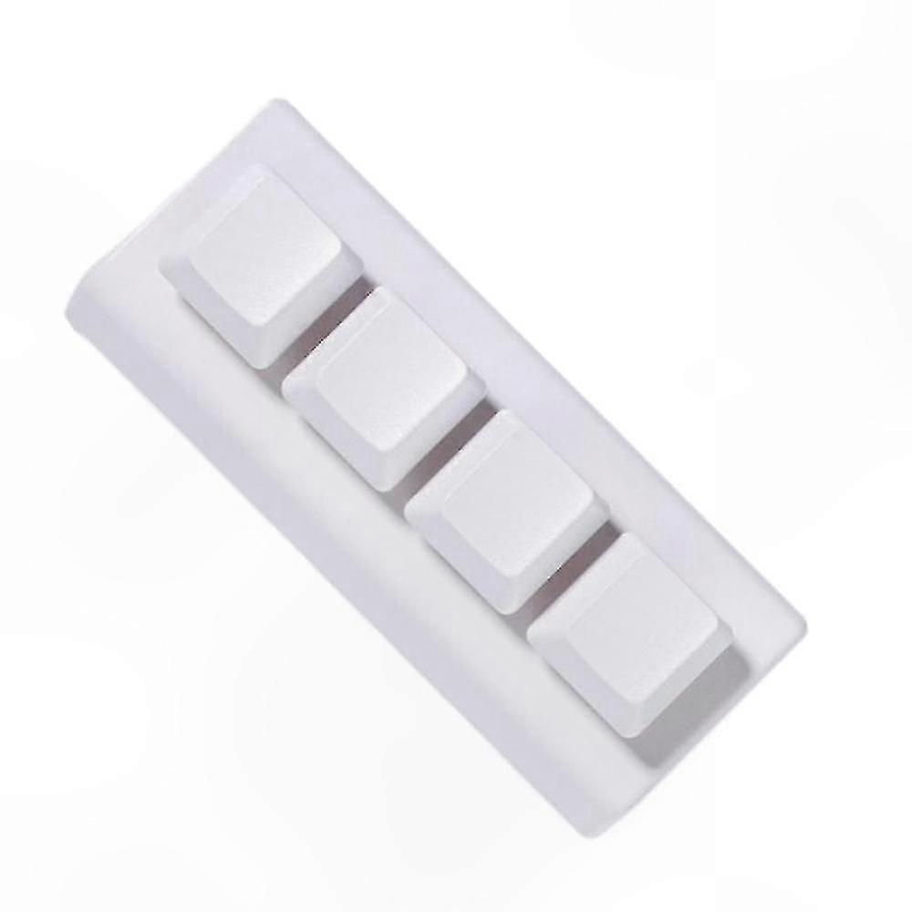 Compact 4-Key Function Keyboard for Copy and Paste Operations