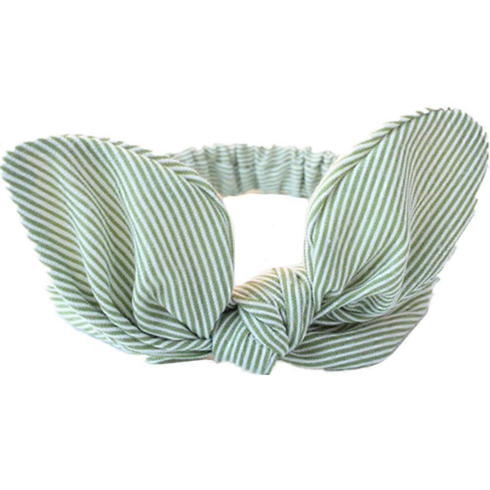 6 Pcs Rabbit Pattern Bow Hair Ties For Girls Daily Use Assorted Color Non-Pulling Hair Decorations