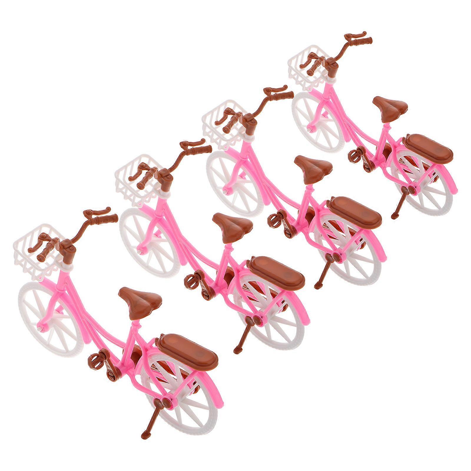 DIY Miniature Bicycle Model Decorations for Home Use 8Pcs Set