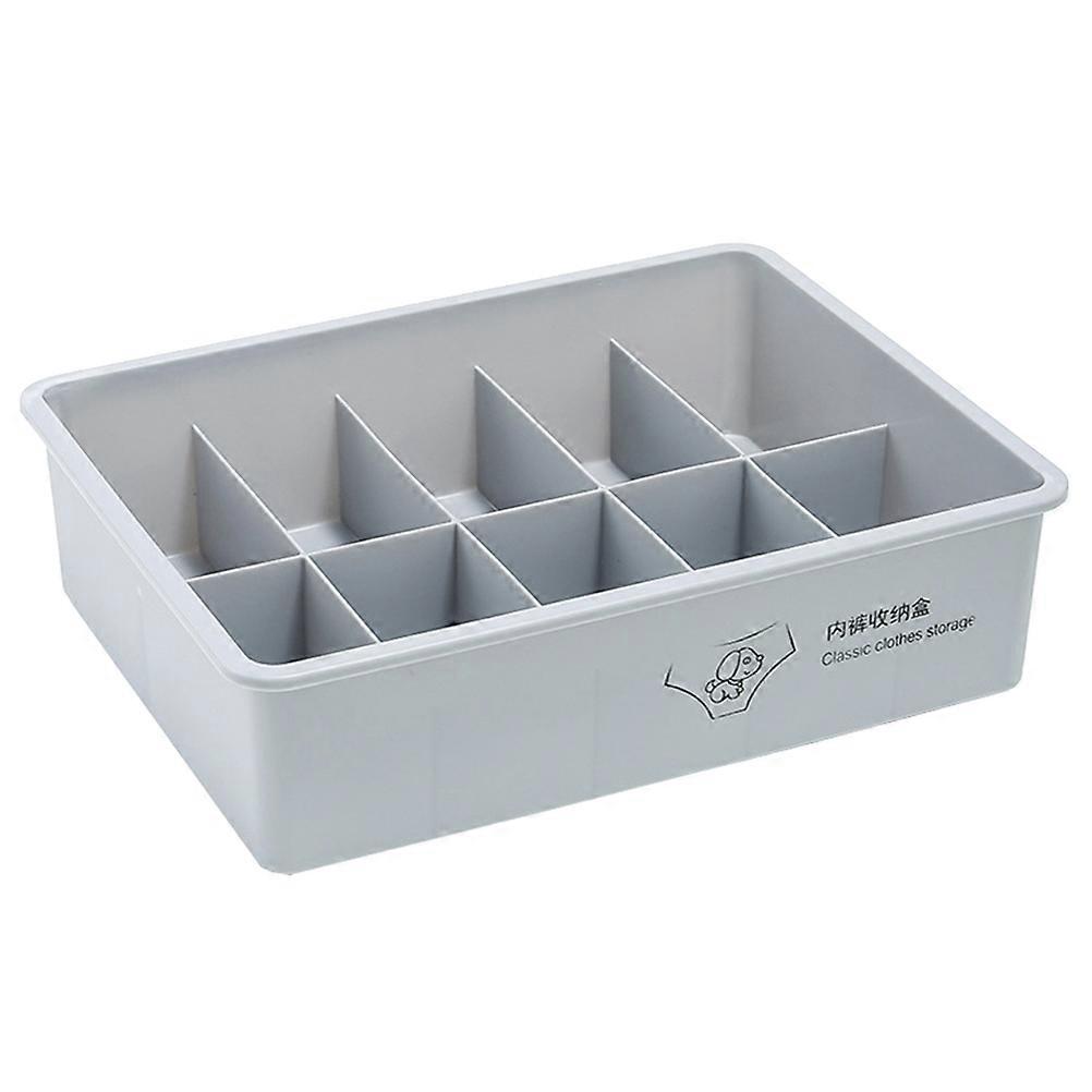 Socks Container Underwear Storage Case with Compartments 3Pcs Set