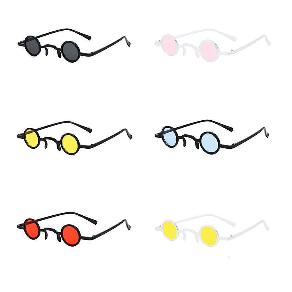 Novelty Glasses For Parties Ideal For Men And Women With Red Frame And Eyeglass Pattern 2 Pairs