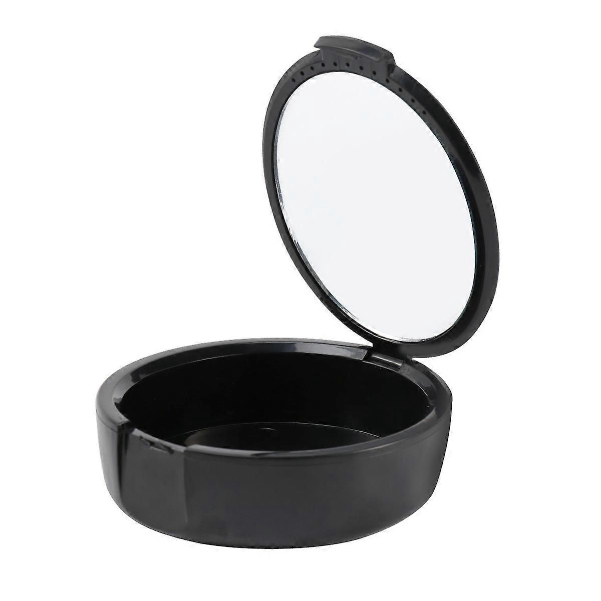 Retainer Box Mouth Guard Case for Storage Use 3Pcs Black Vent Holes