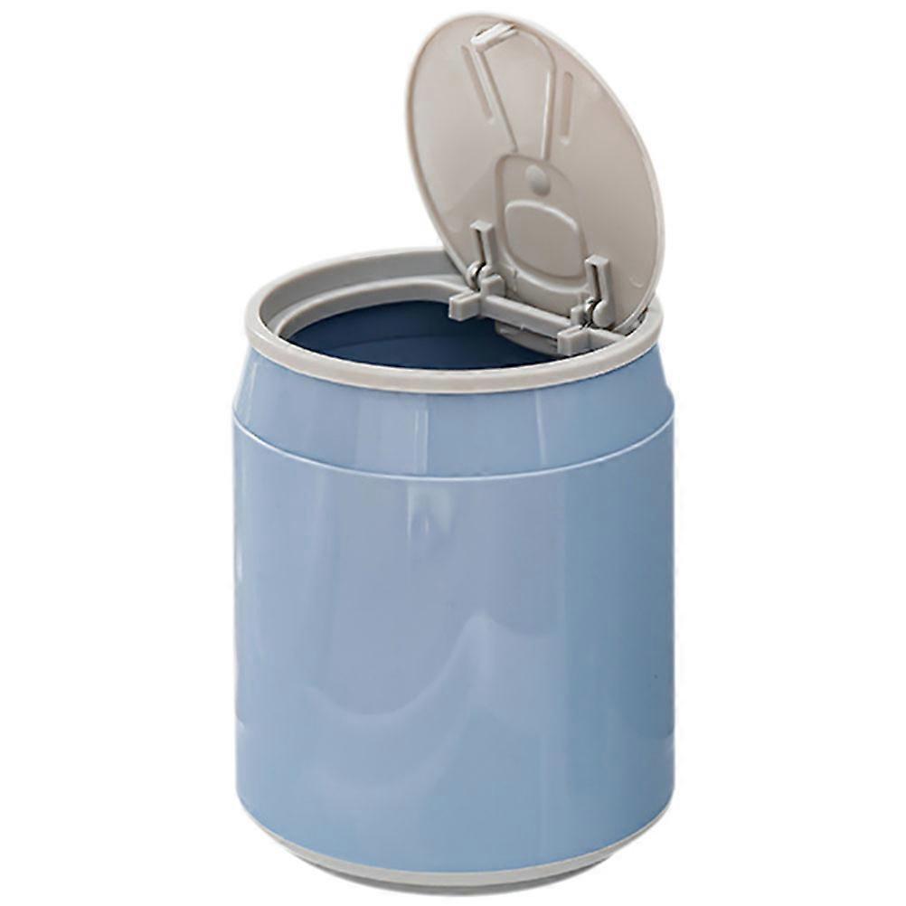 Mini Trash Can with Lid Small Desktop Trash Bin for Office 4Pcs Plastic