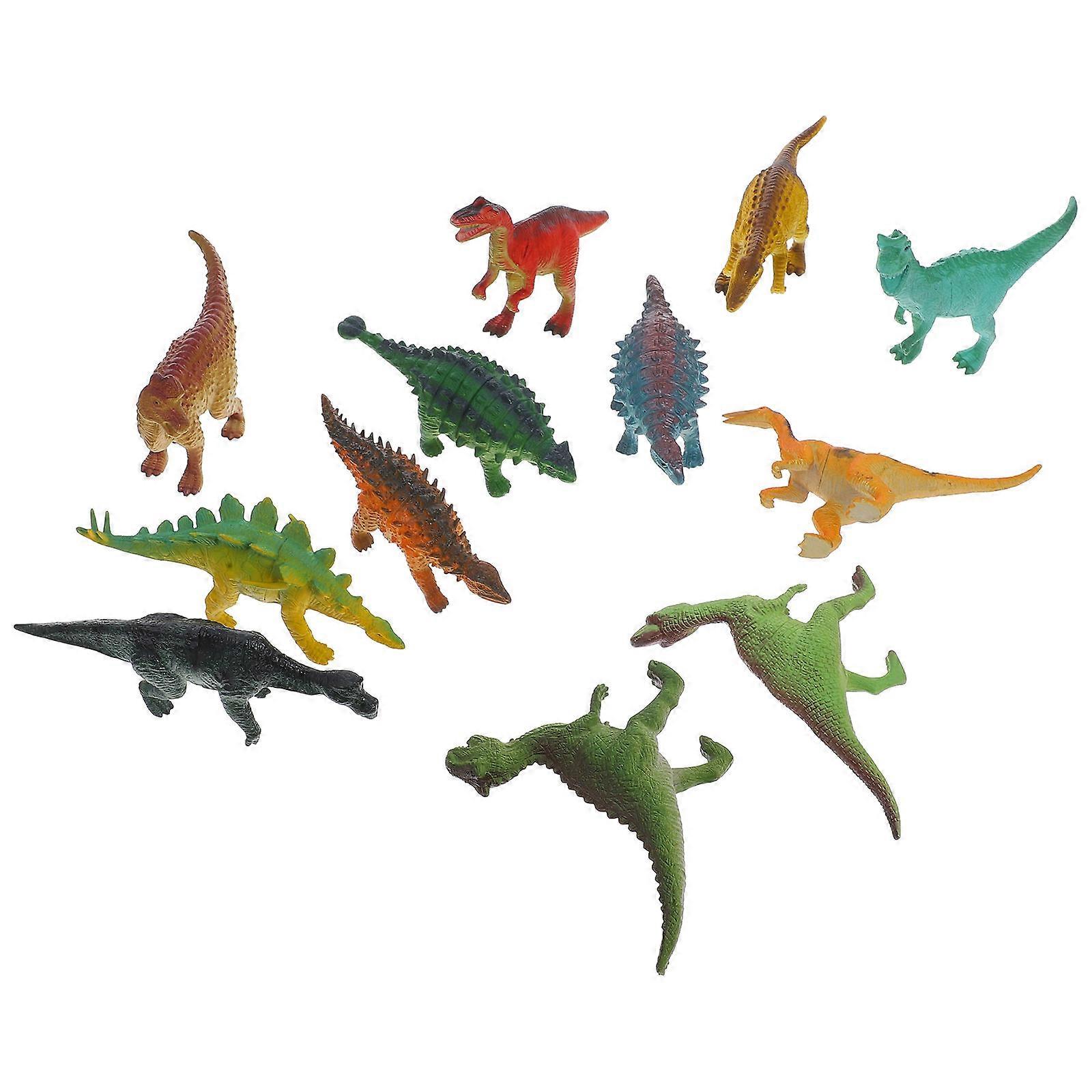 Imitated Dinosaur Model Toy Simulation Animal Plaything for Kidis Playing 1Set
