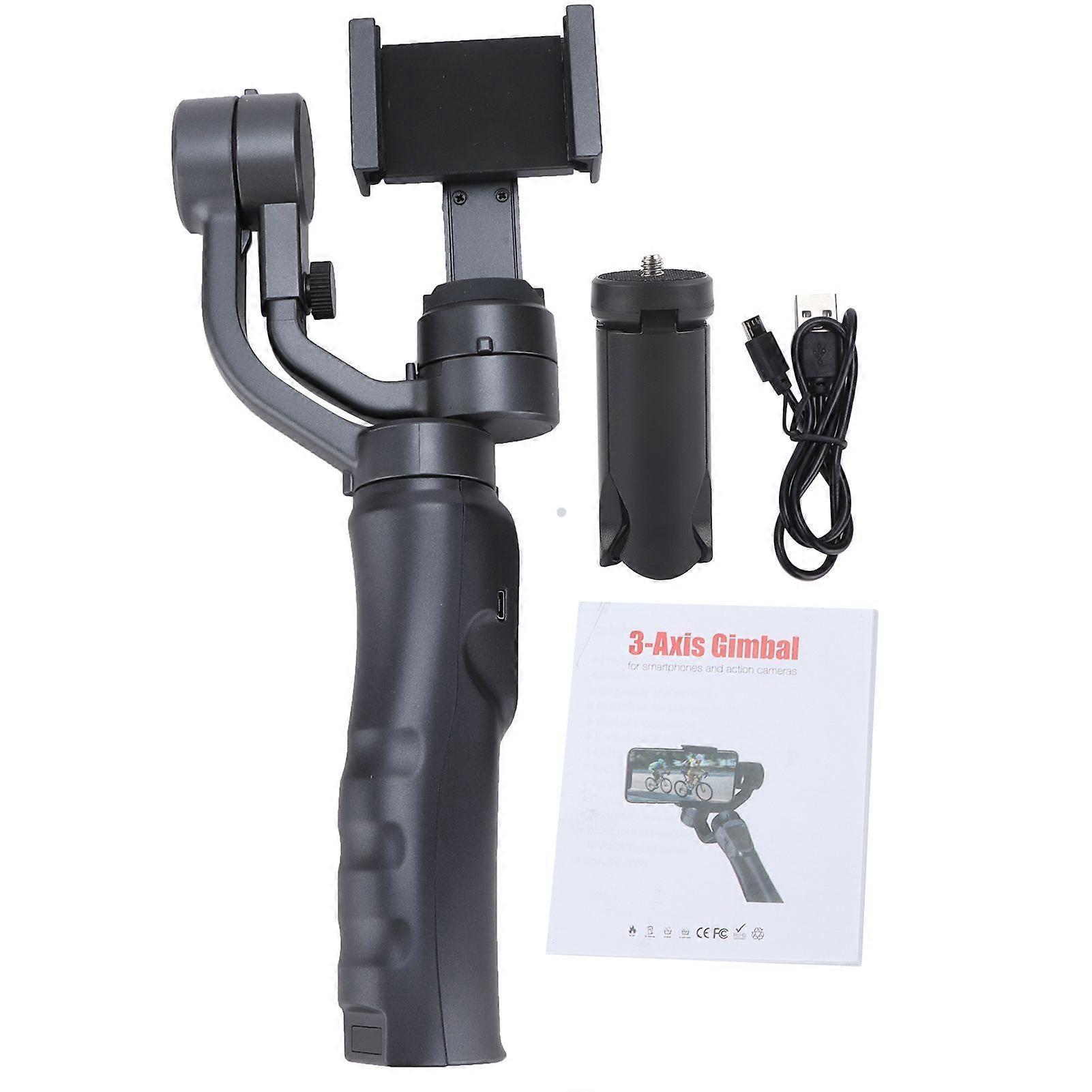 F6 Threeaxis Handheld Gimbal Stabilizer Vlog Live Broadcast Antishake Phone Bracket