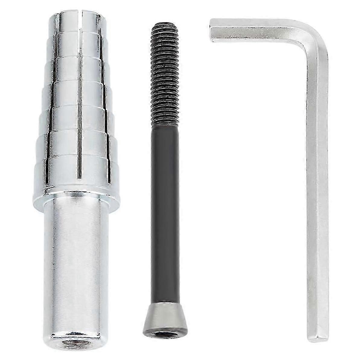 For 1 Set Expansion Ring Mandrel with Hexagonal Internal Wrench - for Lathe, Heavy Duty Ring Shaping Tool