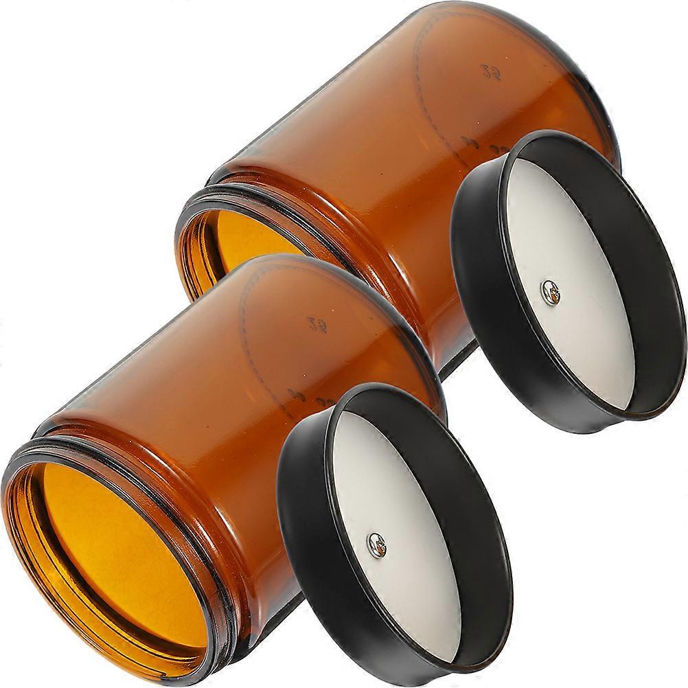 Lotion Can Multi-Function Glass Jar Household Storage Canister 4Pcs