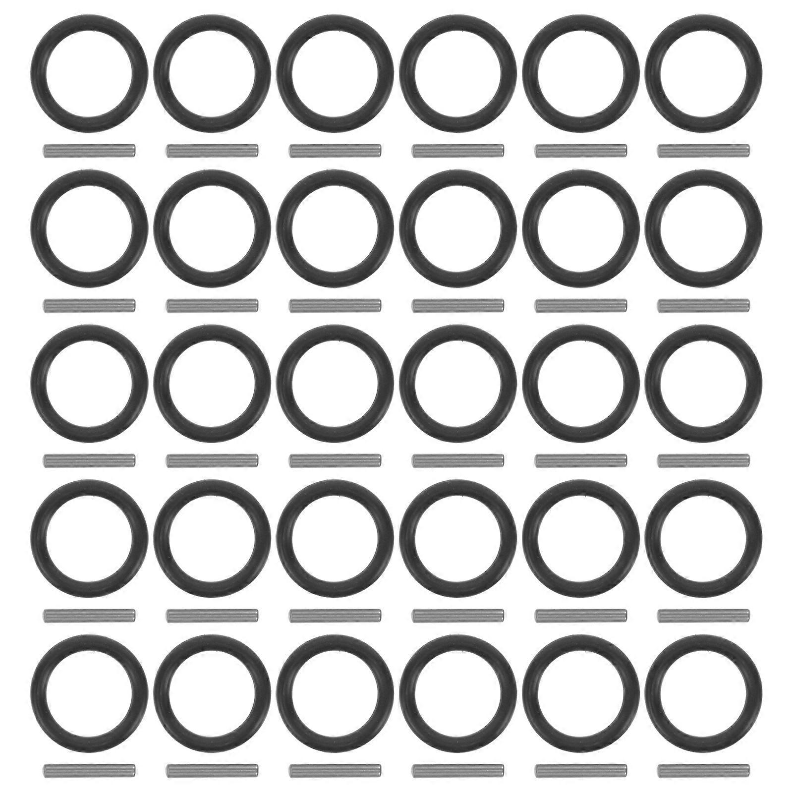 Rubber Rings for Wrench Socket Pin Replacement with 50 Repairing Accessories