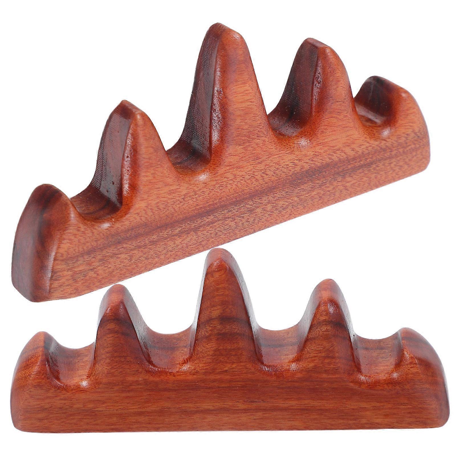 Chinese Calligraphy Brush Holder Support 2Pcs for Ink Writing