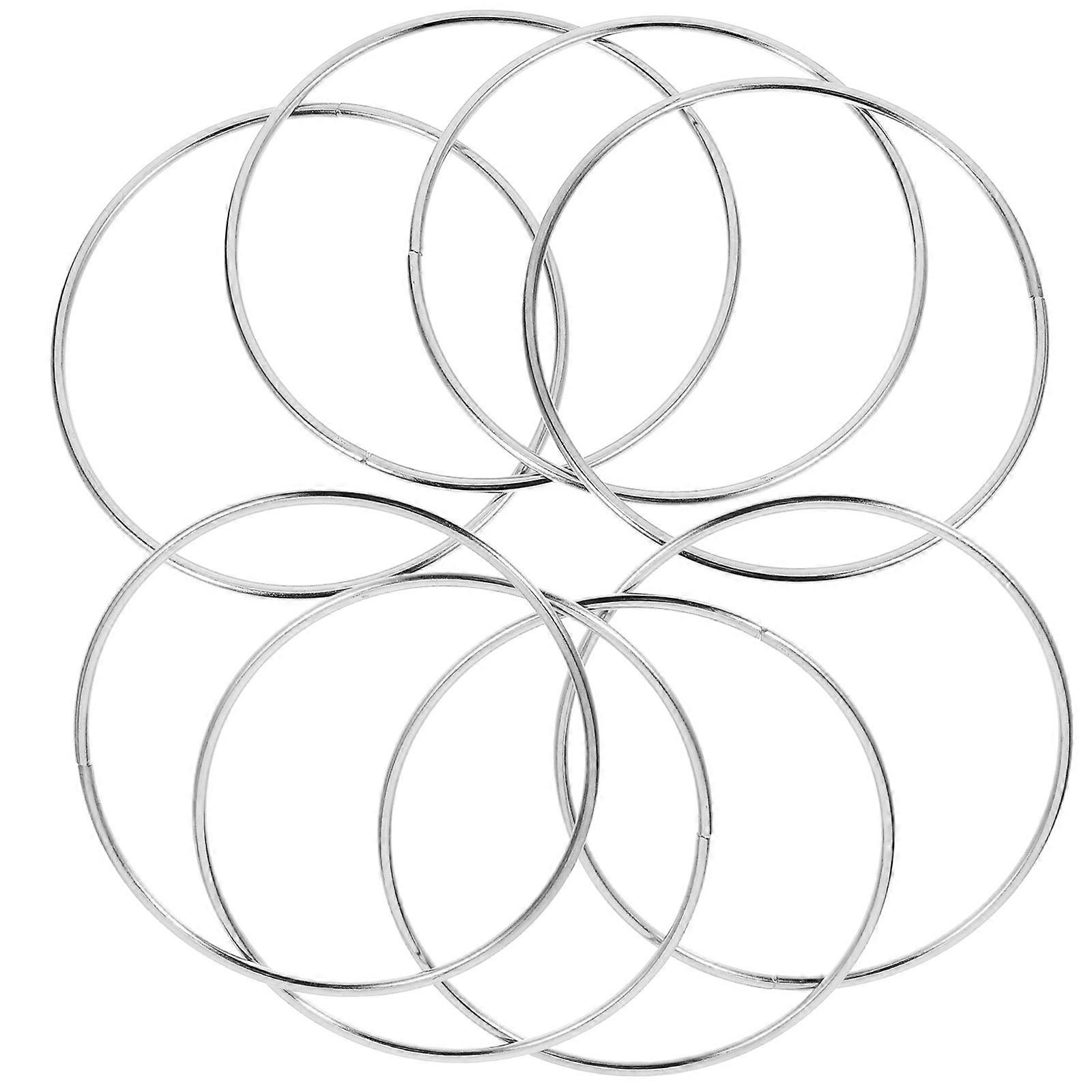 Magical Linking Rings Set 10X10X0.30Cm For Professional Close-up 4 Sets