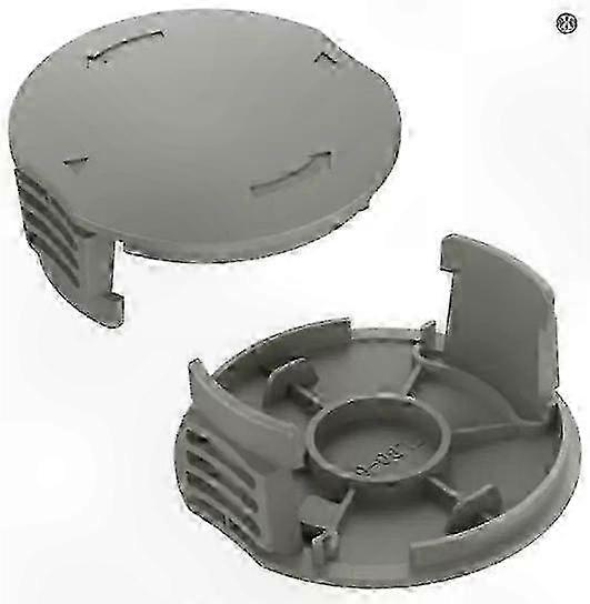 Cordless Grass Trimmer Spool Cover, Fits 18V Models, Pack of 2, Durable Replacement Part for Garden Tools