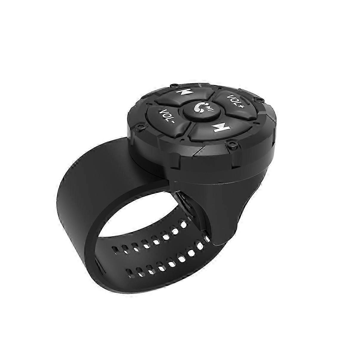 Car Steering Wheel Control 5 Keys Bluetooth Remote Button Helmet Earphone Motorcycle Handlebar Media