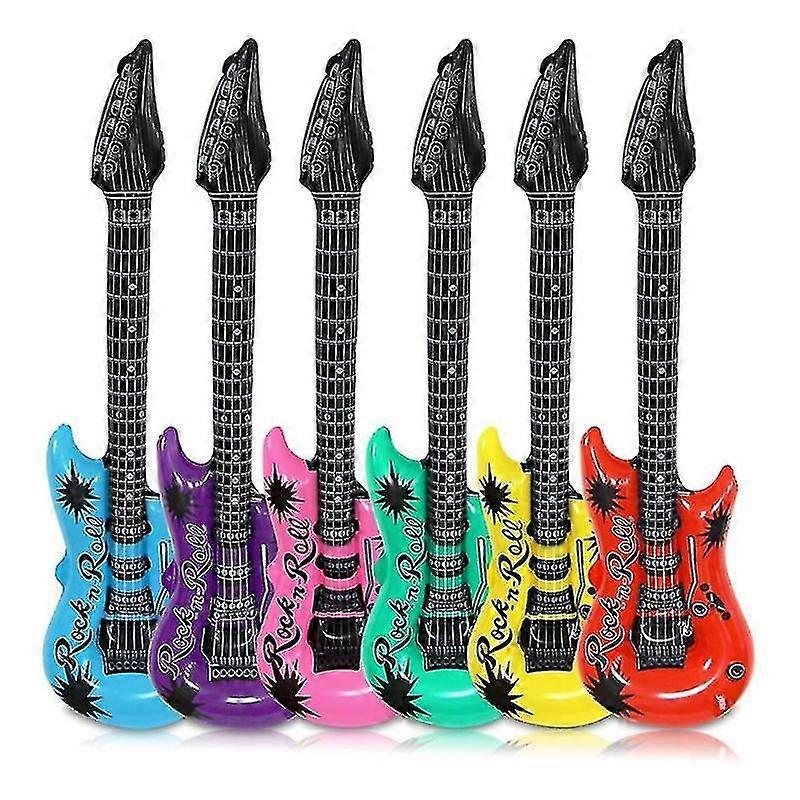 Pvc Pvc Inflatable Guitar For Decoration