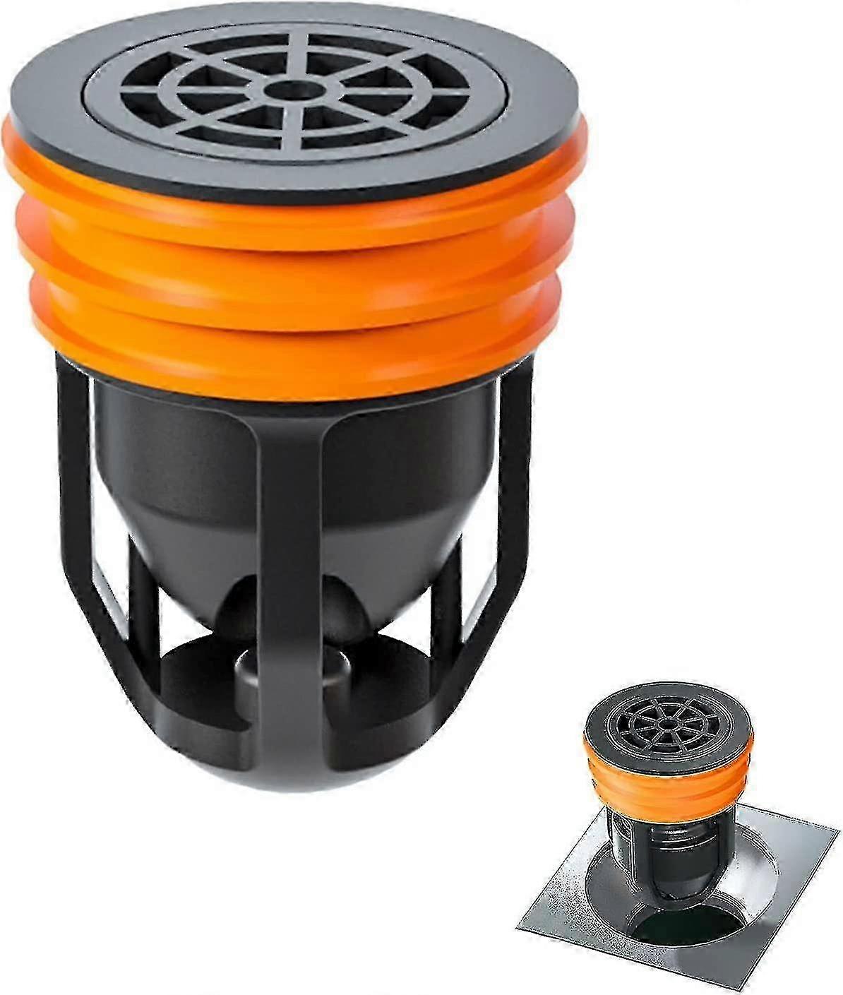 Anti-Backflow, Smell-Proof Floor Drain with Magnetic Levitation - Sewer Seal Check Valve for Showers & Sinks