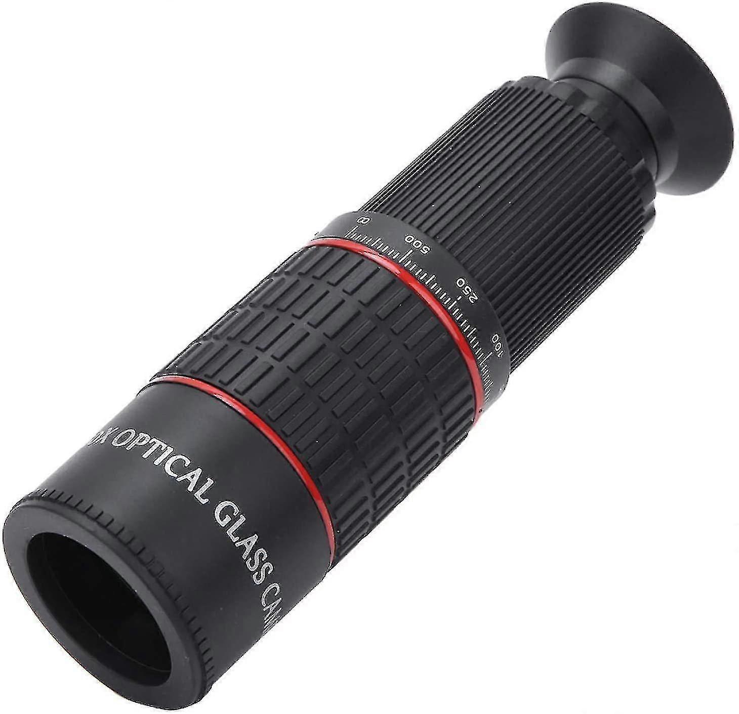 Cell Phone Monocular Telescope, Portable 18x Mini Monocular Zoom Lens