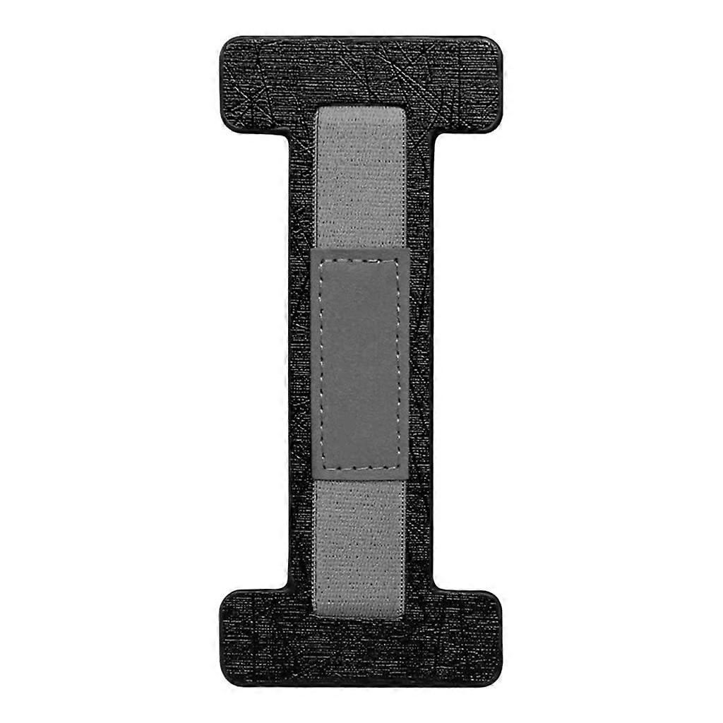 OneHanded Leather Belt Holder With Stand And Security Hand Strap For Tablets, Finger Grip