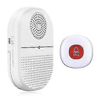 Elderly Emergency Call Button 1 Receiver + 2 Transmitter Pager WirelAlarm System with Battery