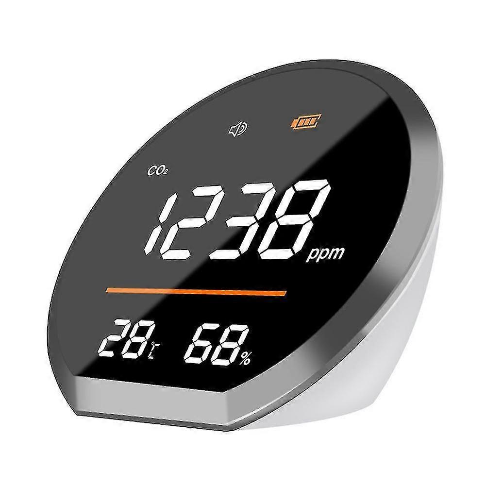 1 Piece Air Quality Monitor Humidity Monitoring Infrared Ndir Carbon Dioxide Detector