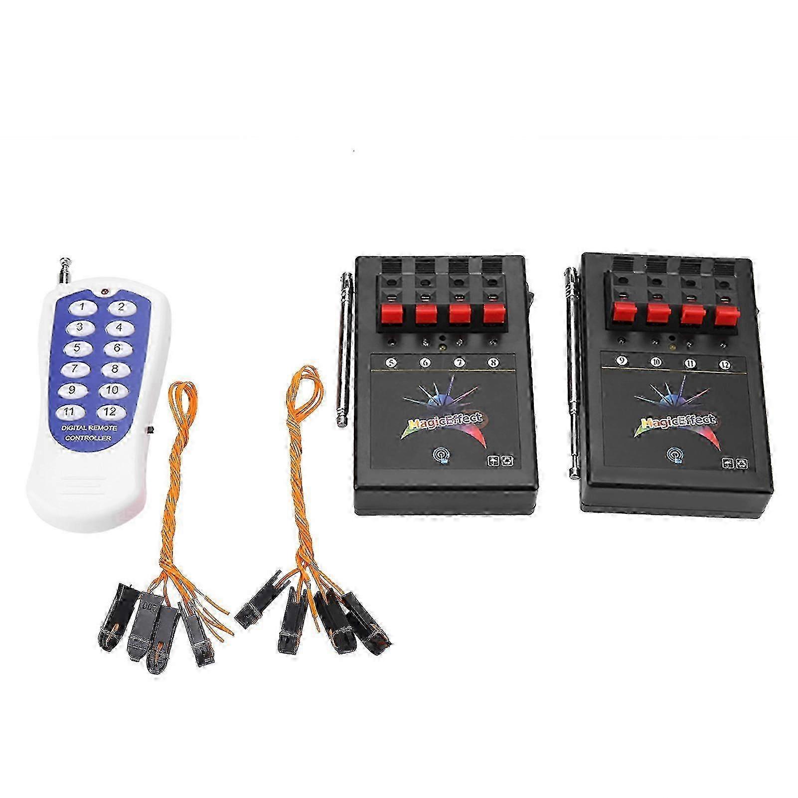Professional 12 Channel Wireless Fireworks Firing System Igniters Remote Control