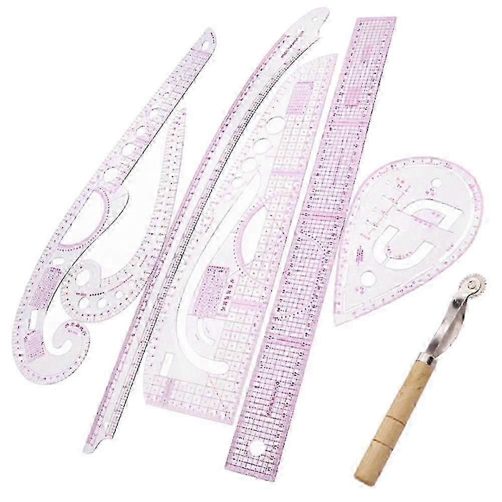 Clothing Cutting Template Clear Reusable Sewing Template for Fabric Cutting Pattern Making