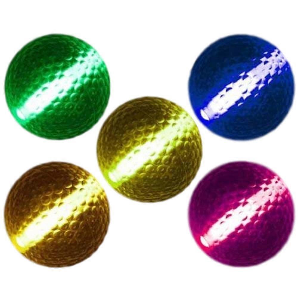 1 Unit Glow Stick Golf Ball Assorted Colors