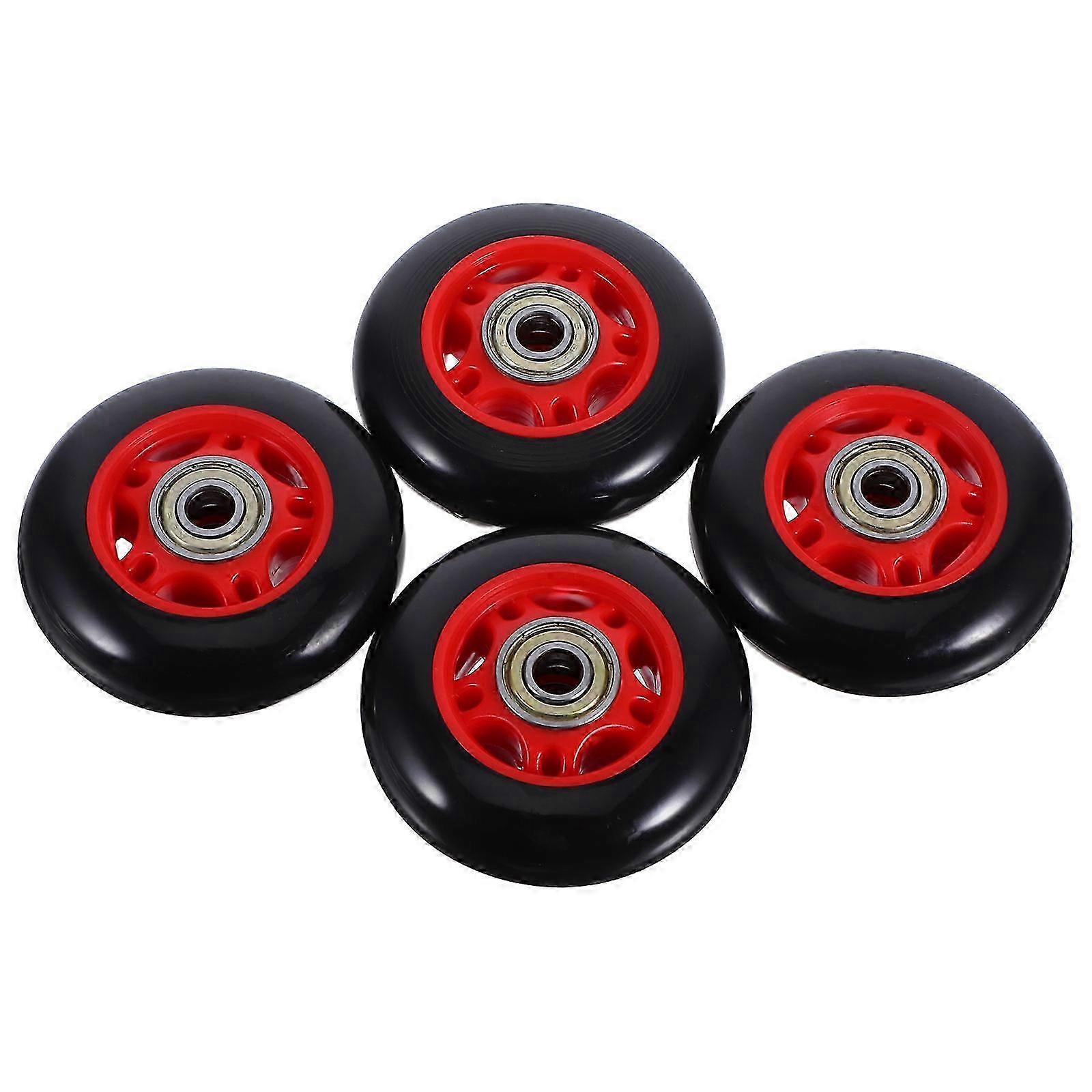 Replacement wheel rollers for gym machines - PP material 4pcs set