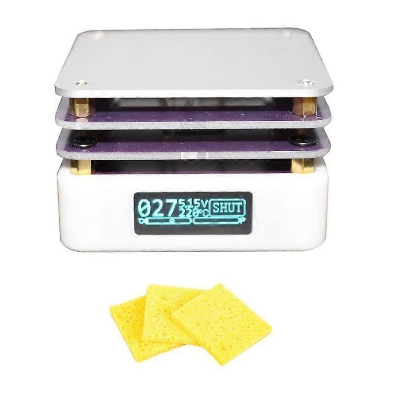 PD 65W Mini Preheater Quick Heating Rework Platform Tool with OLED Display