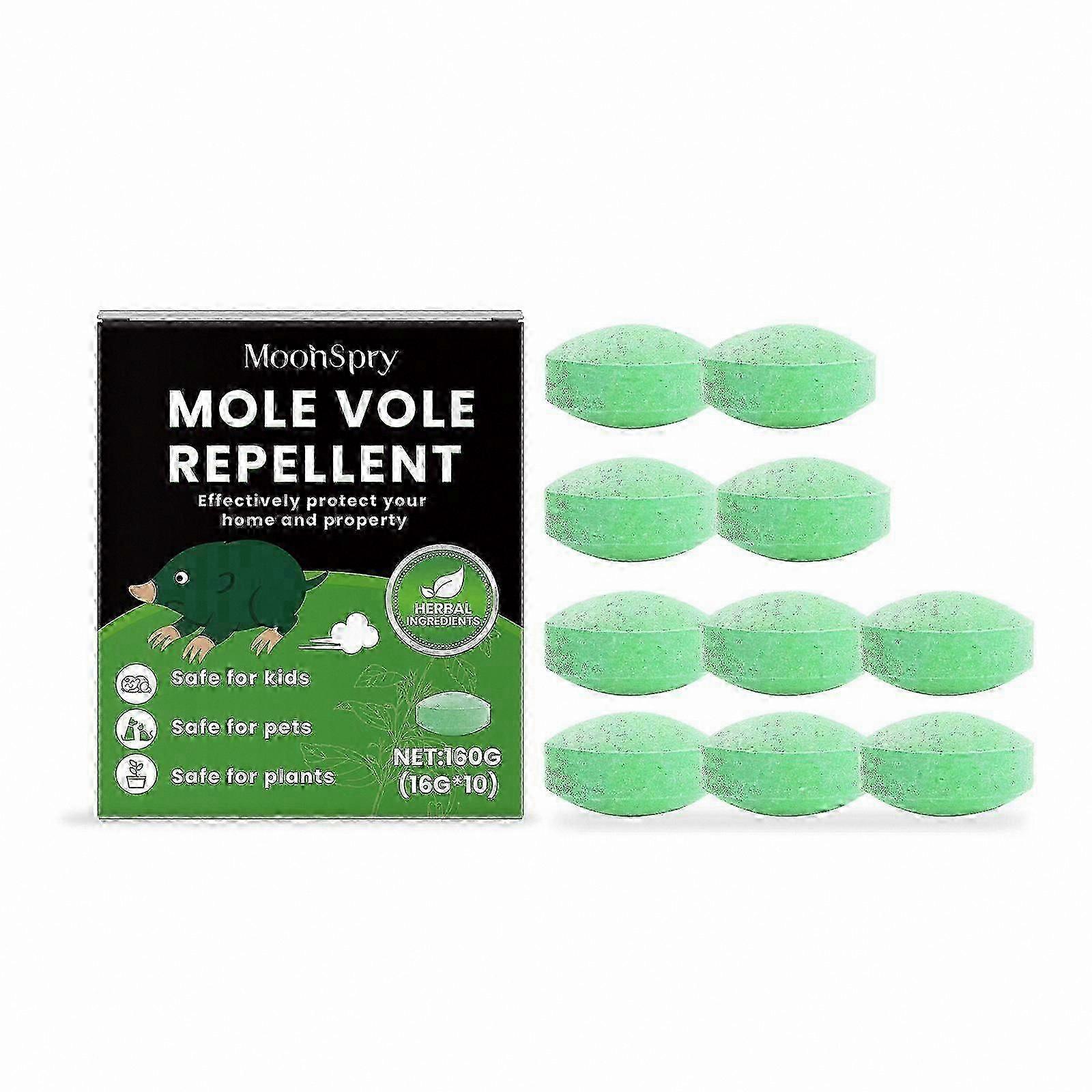 Rodent Repellent Balls for Yard and Garden - Effective Mole and Gopher Deterrent for Outdoor Use