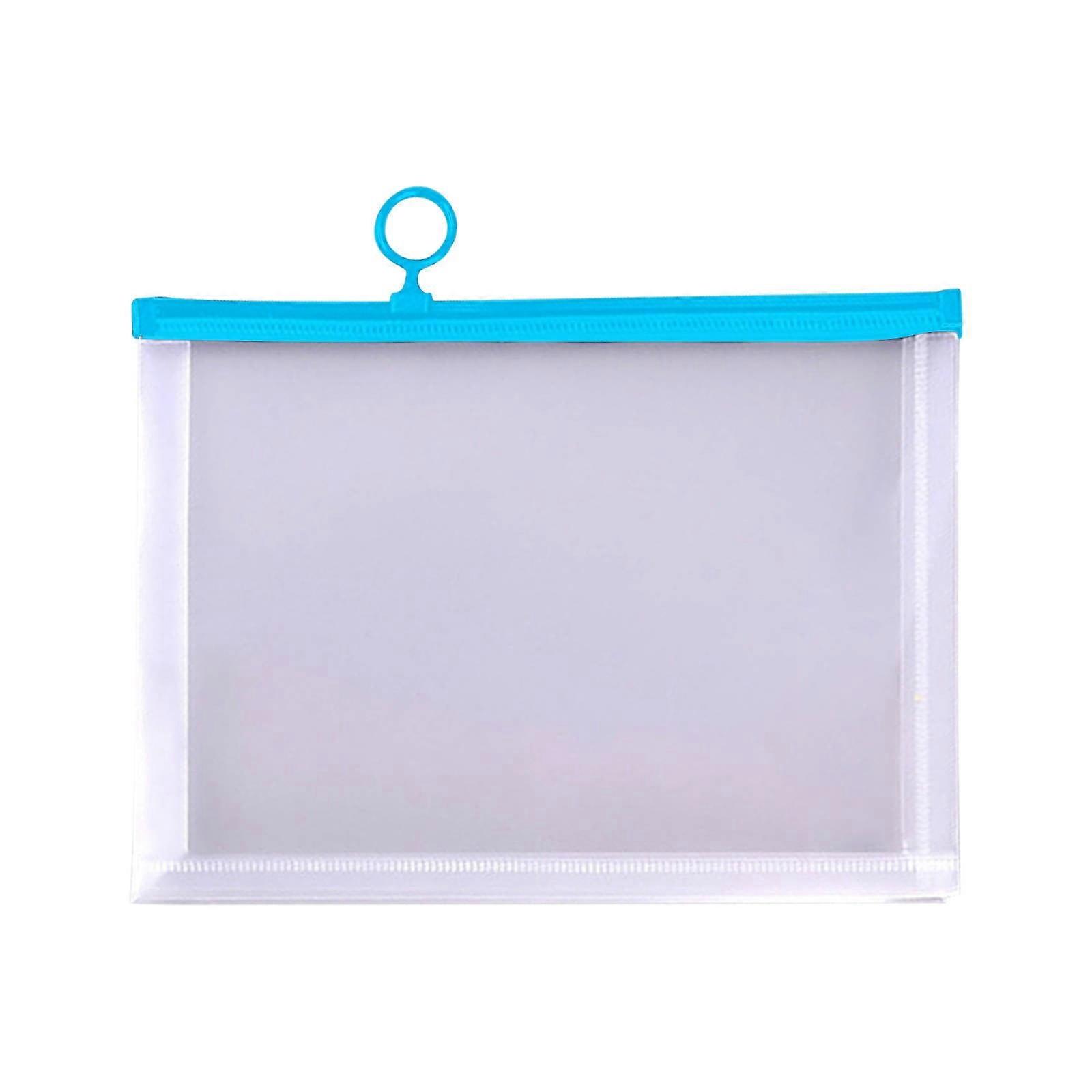 Uclet Bill Document Storage Bag A4 Transparent Document Bag Suitable for Learning Documents and Stationery Storage