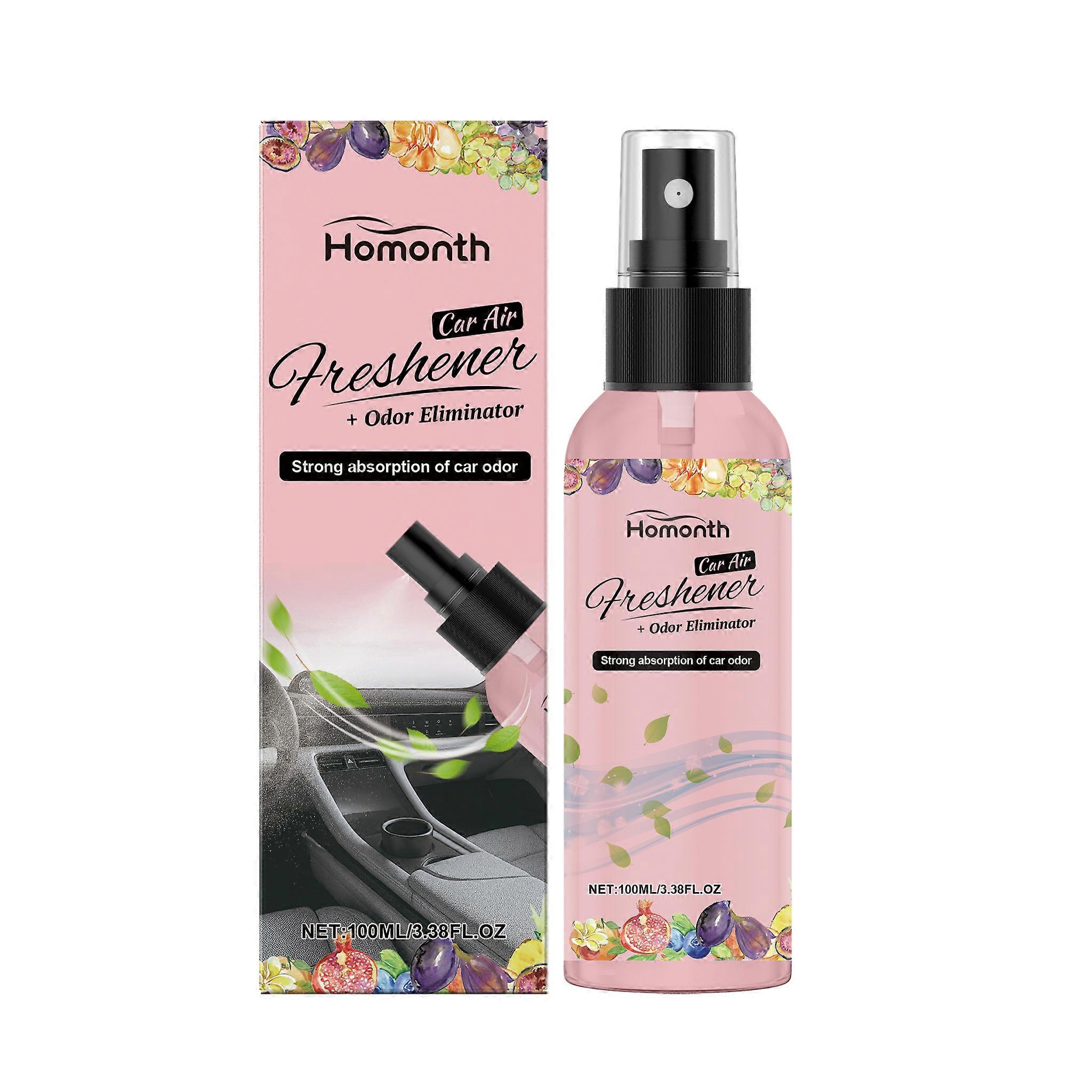 Homonth Bergamot Scent Car Air Freshener, A Multi-Functional Aroma Diffuser For Car Interior Cleaning, Odor Retention And Refreshing