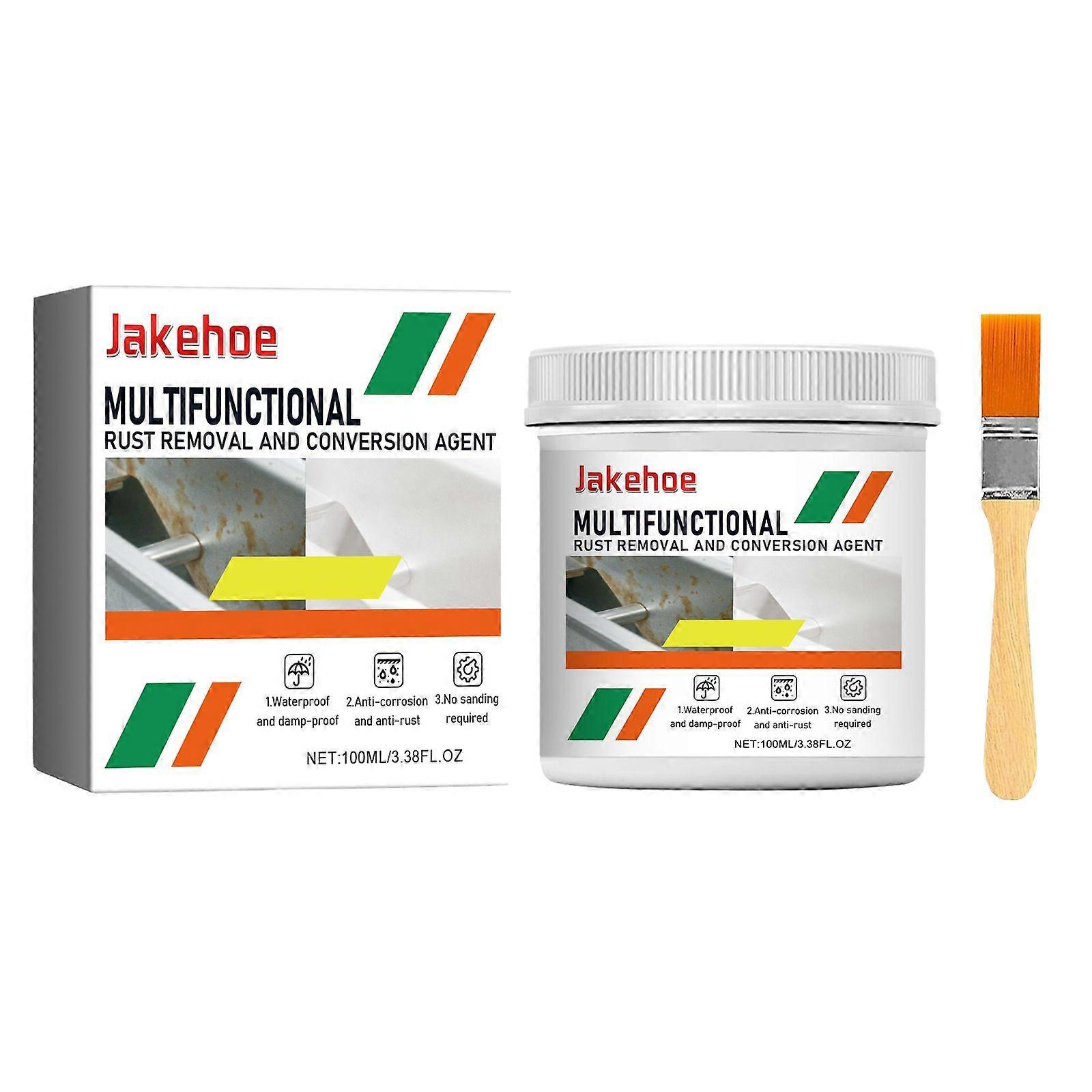 Jakehoe Multi-Functional Rust Removal And Conversion Agent Series Rust Anti-Corrosion And Rust Removal Primer For Iron Sheet Roofs And Color Steel Til